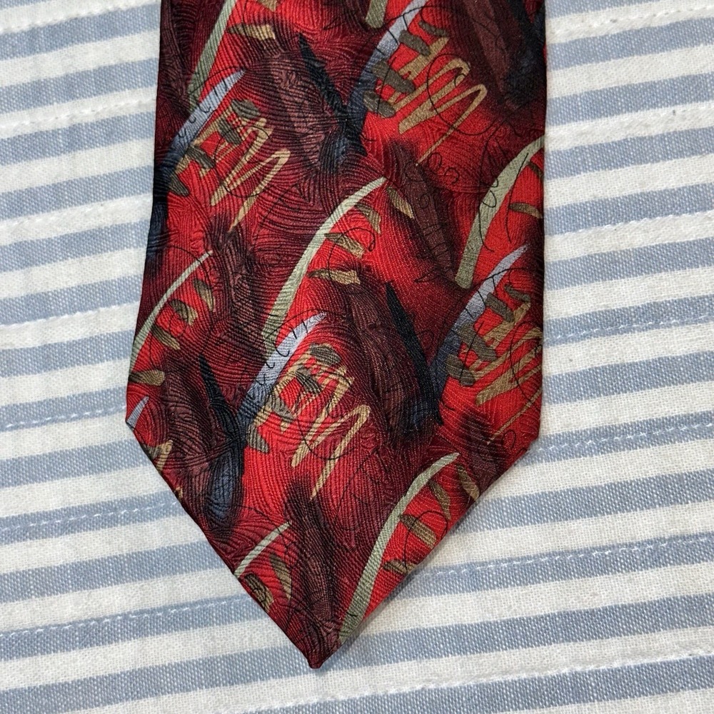 J.Garcia Snail Garden Collection Fourteen Silk Tie 1996 Estate Of‎ Jerry Garcia